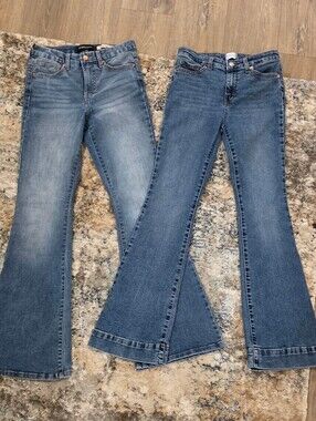 Bundle Of Women’s Blue Flared Jeans Size 5/27